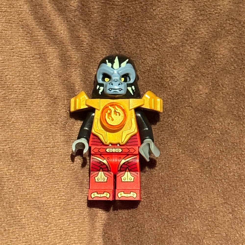 Lego Gorzan Fire Chi In Heavy Armor Minifigure